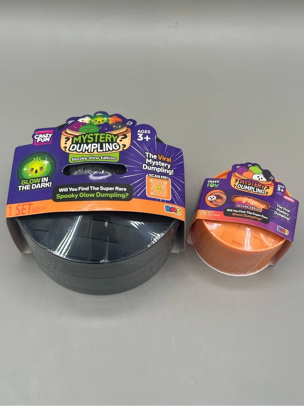 RMS Crazy Fun Mystery Spooky Glow Edition Dumpling + Mini Spooky Dumpling👻🎃🤢